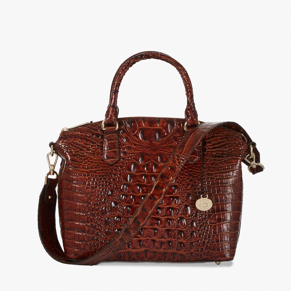 Brahmin Leather Fashion Strap - Pecan Melbourne