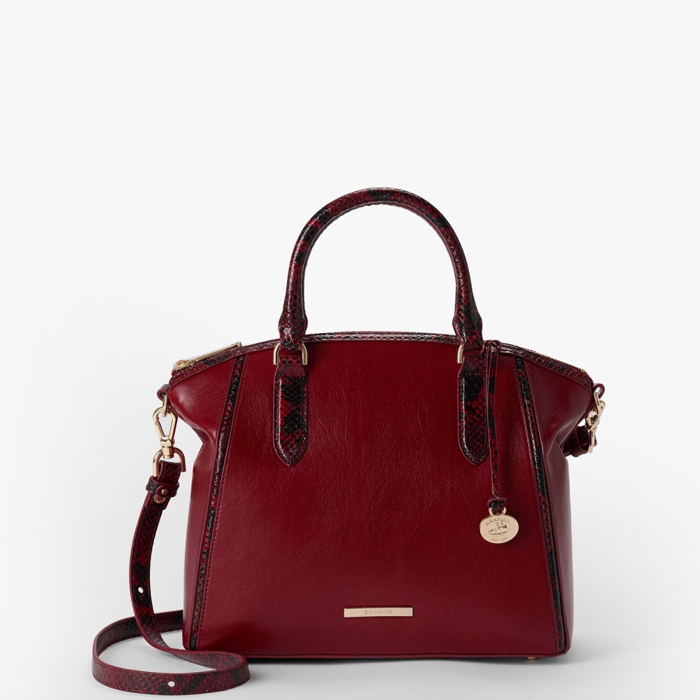 Brahmin Duxbury Leather Satchel - Embrace Dietrich