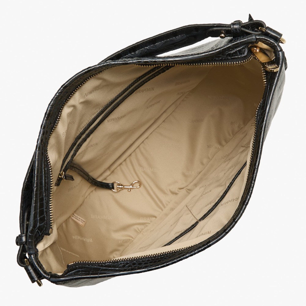 Brahmin Kathleen Rose - Black Keepsake