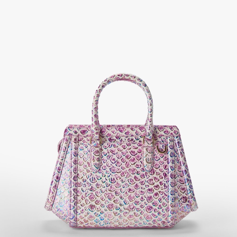 Brahmin Small Arden - Purple Floralite