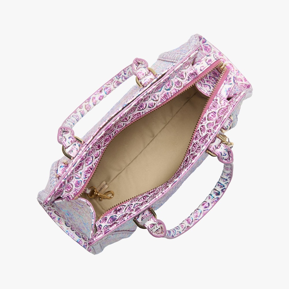 Brahmin Small Arden - Purple Floralite
