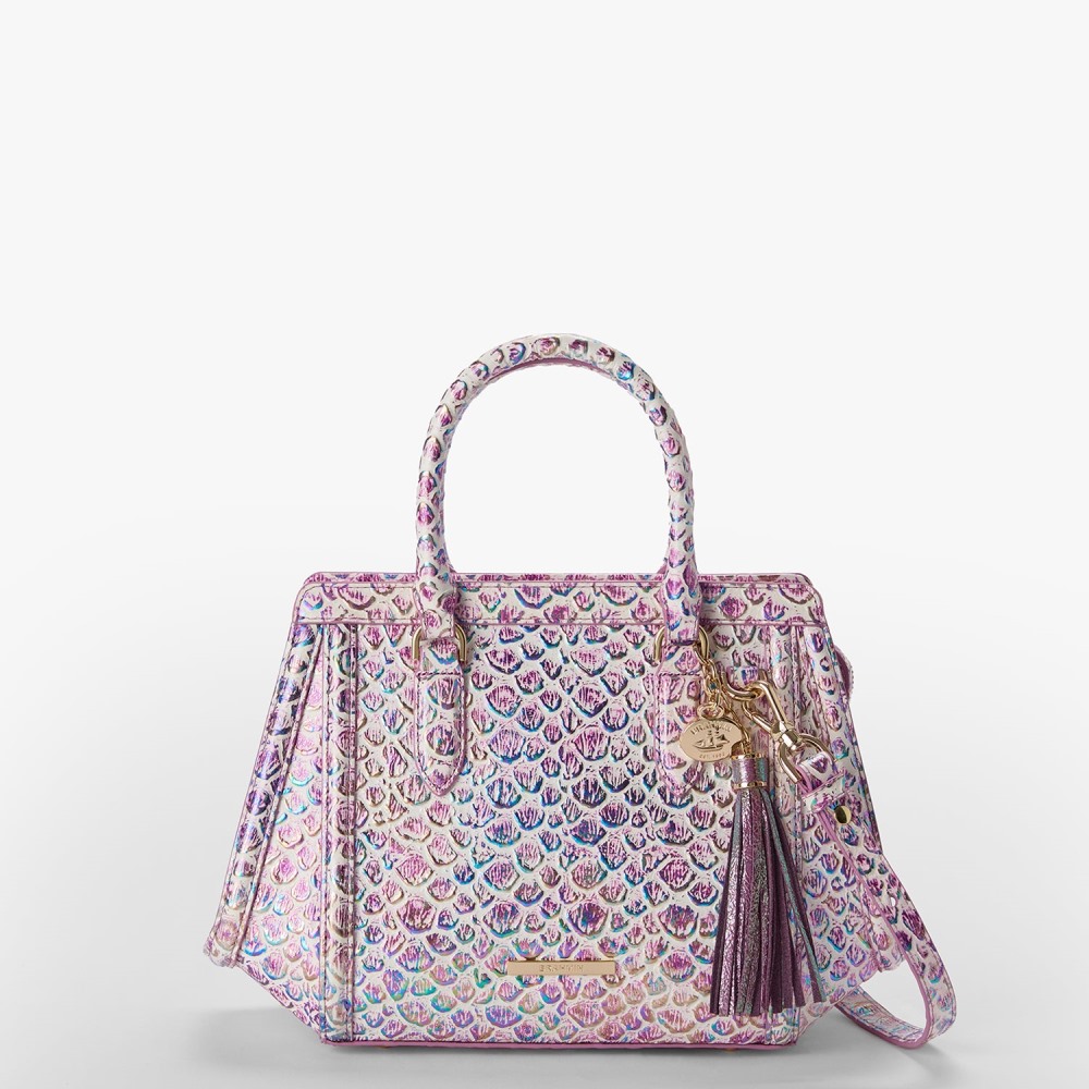 Brahmin Small Arden - Purple Floralite