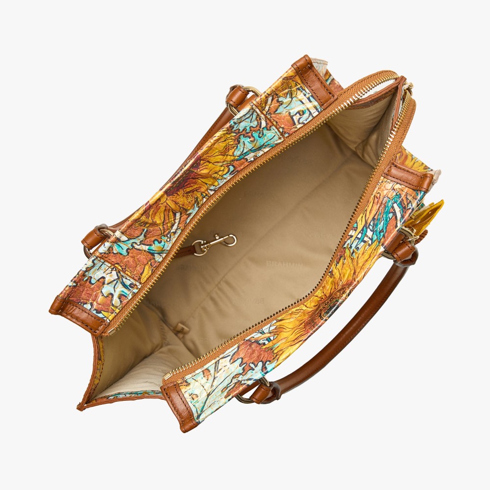 Brahmin Priscilla Satchel - Multi Sunbeam