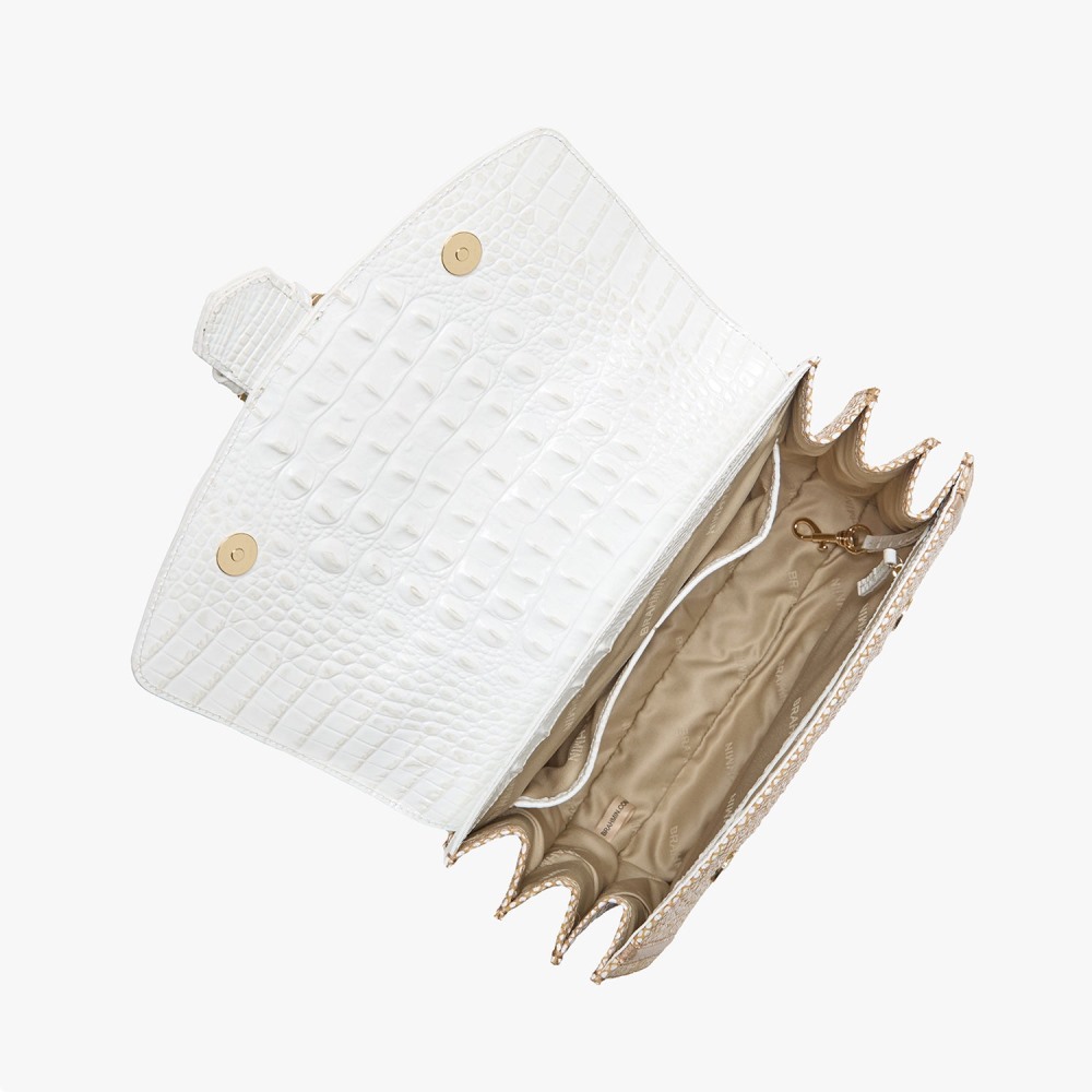 Brahmin Hallie - Sea Salt White Colada