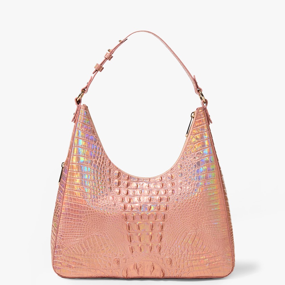 Brahmin Tabitha Leather Shoulder Bag - Rose Gold Melbourne