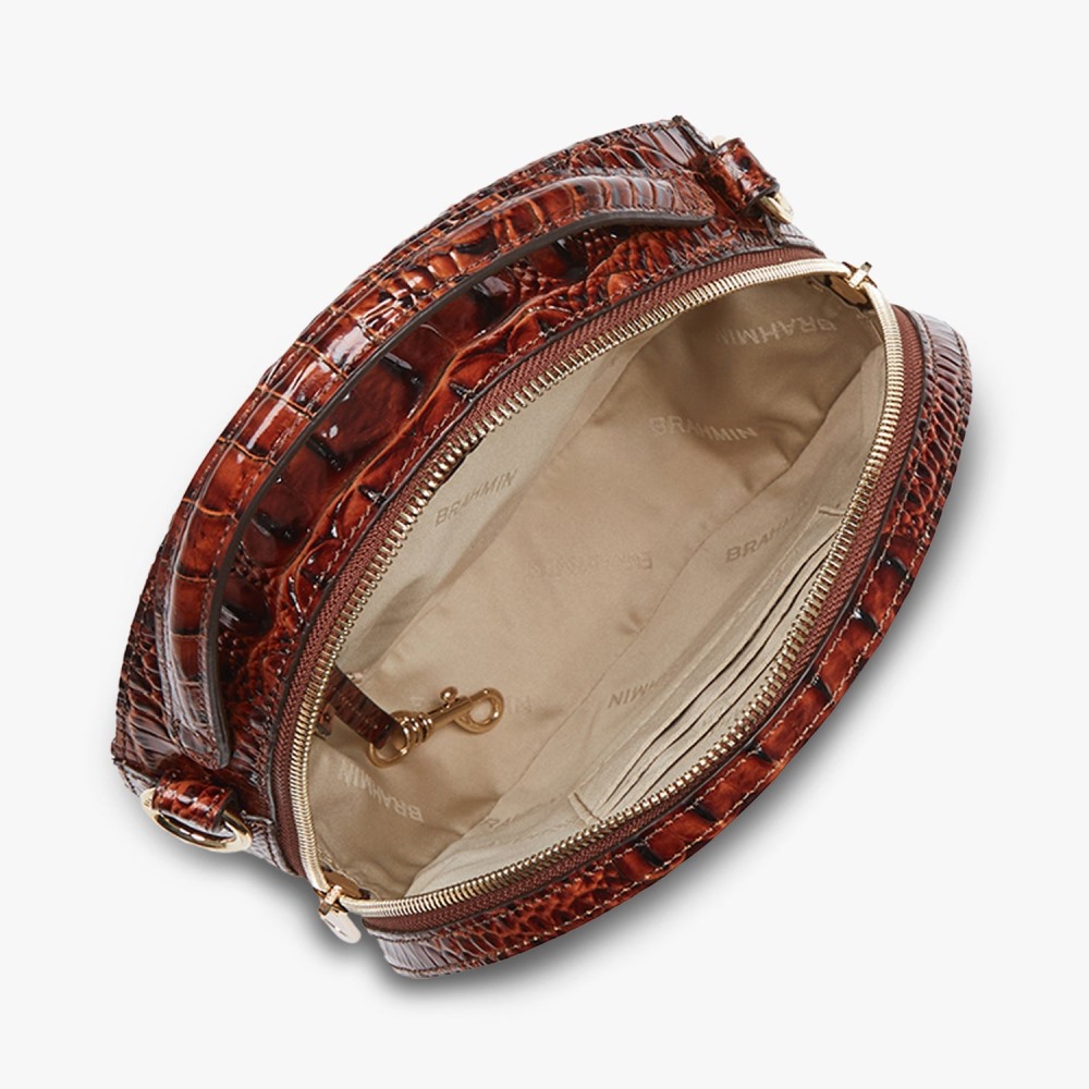 Brahmin Lane Crossbody - Pecan Melbourne