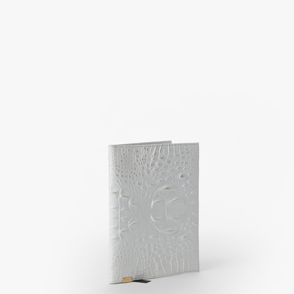Brahmin Journal - Sea Salt White Melbourne