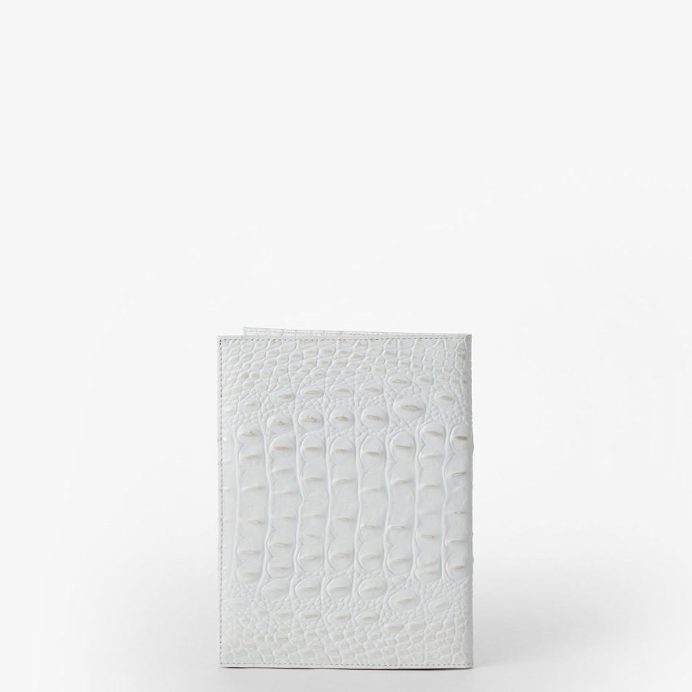 Brahmin Journal - Sea Salt White Melbourne