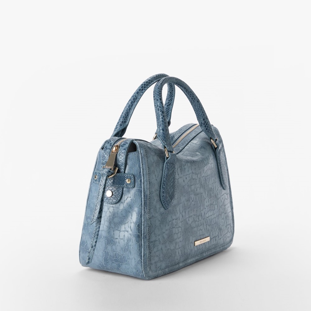Brahmin Micaela - Bellbottom Blue Zostera