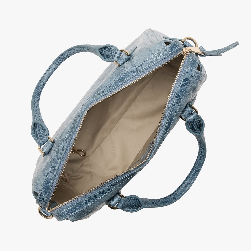 Brahmin Micaela - Bellbottom Blue Zostera