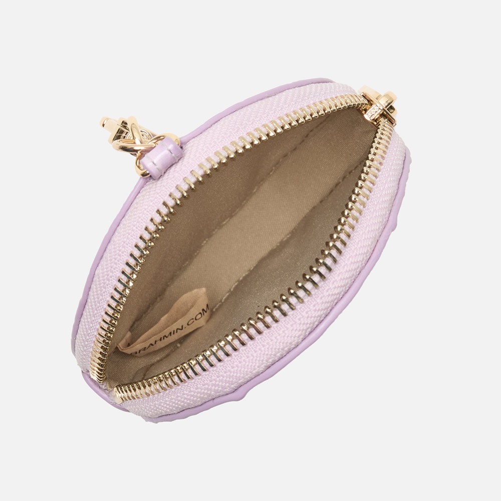 Brahmin Circle Coin Purse - Gentle Lavender Melbourne