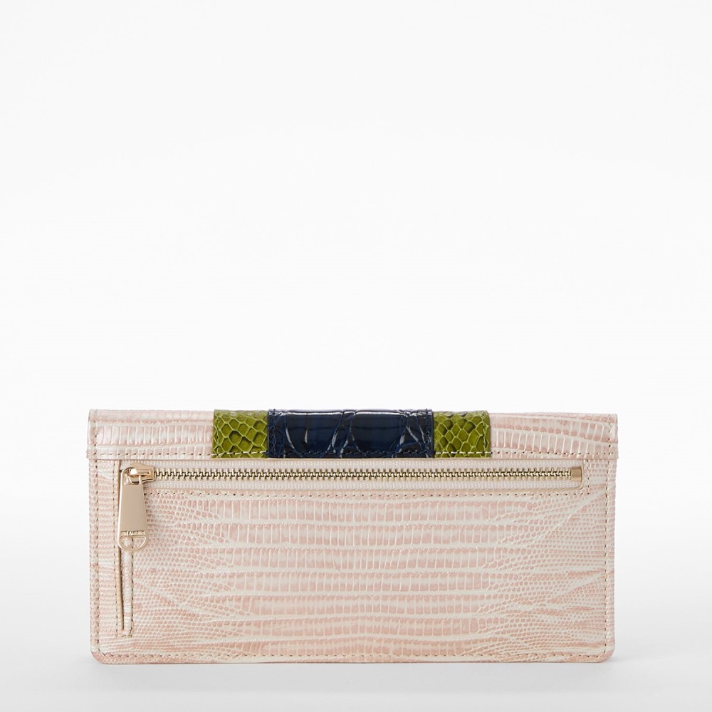 Brahmin Ady Leather Wallet - Multi Antiguo