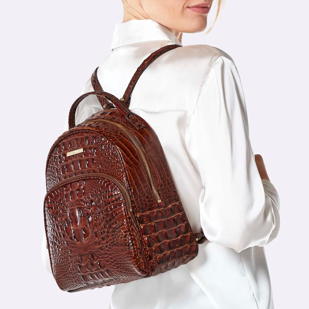 Brahmin Chelcy Transparent Backpack - Black Seagate