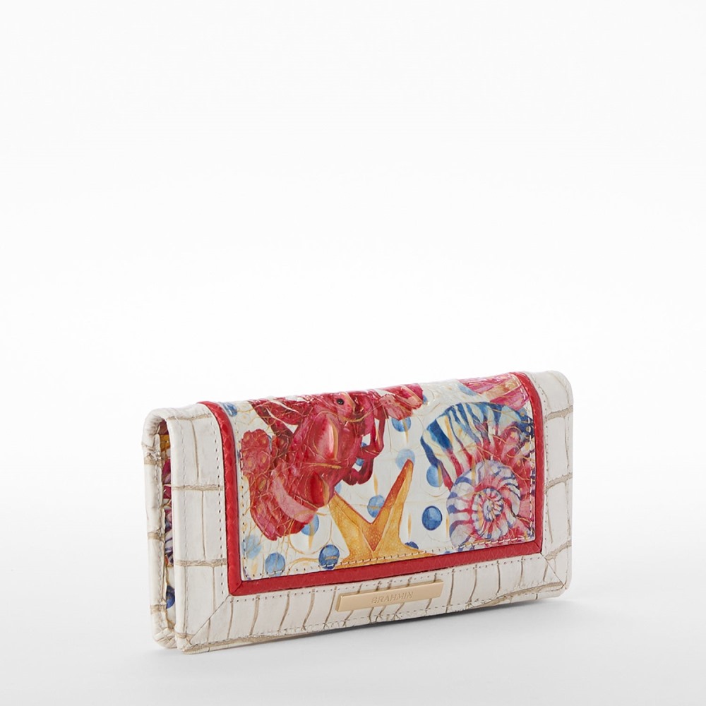Brahmin Adelle Leather Wallet - Multi Chattaway