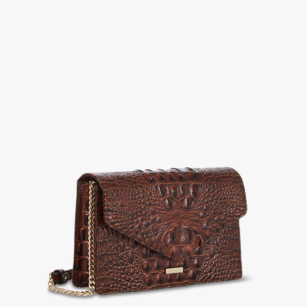 Brahmin Wendy Leather Tote - Pecan Melbourne