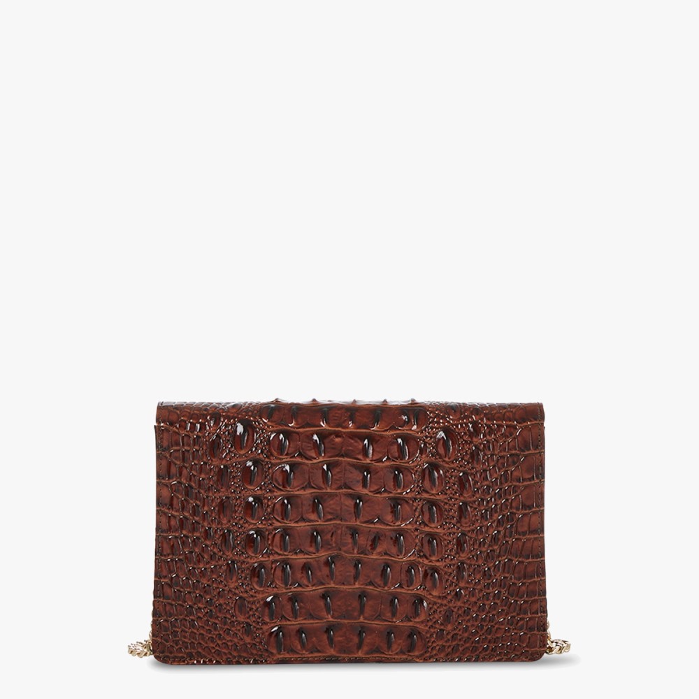 Brahmin Wendy Leather Tote - Pecan Melbourne