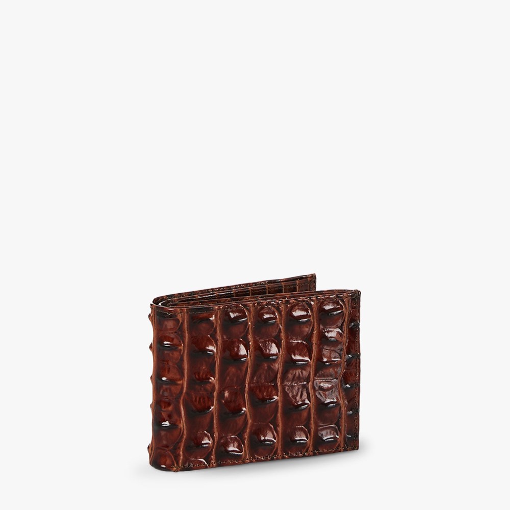 Brahmin Bifold Leather Wallet - Pecan Melbourne