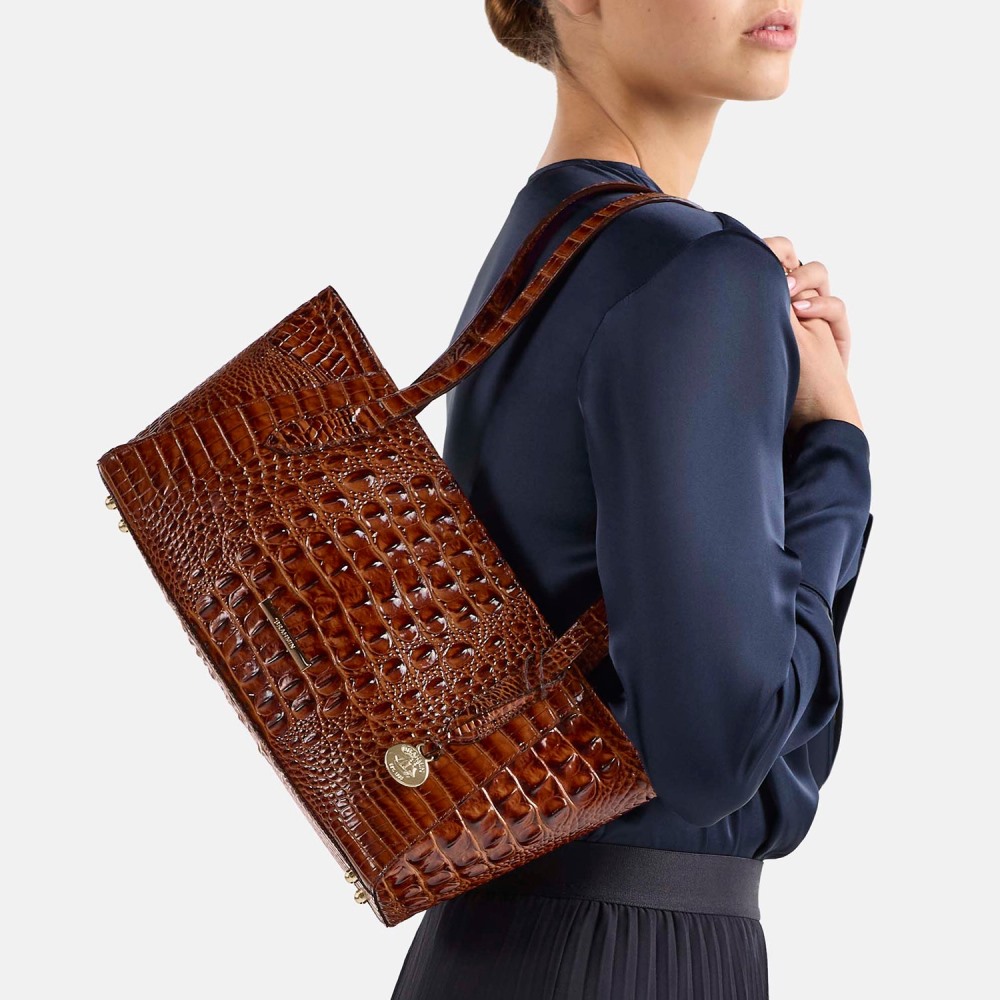 Brahmin Tonya - Mango Orange Melbourne