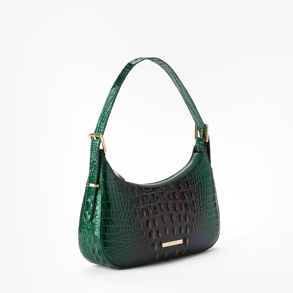 Brahmin Kyrie Leather Shoulder Bag - Evergreen Ombre