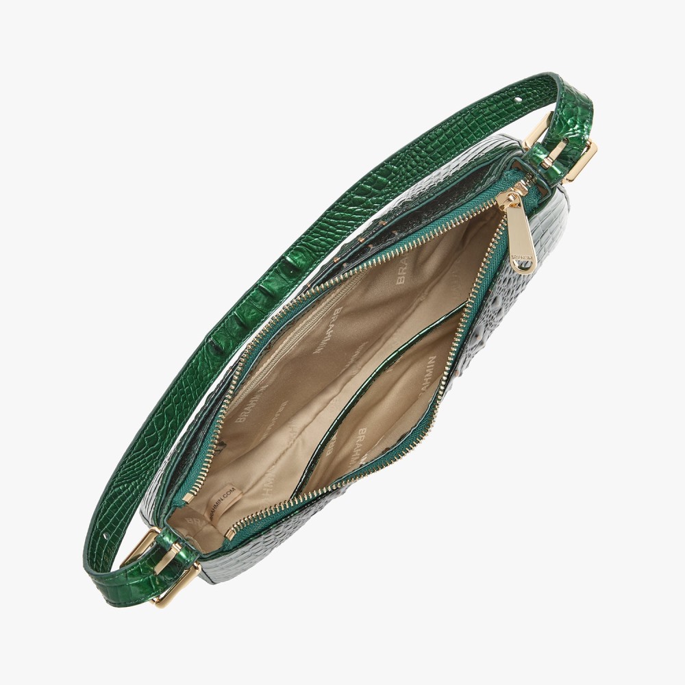 Brahmin Kyrie Leather Shoulder Bag - Evergreen Ombre