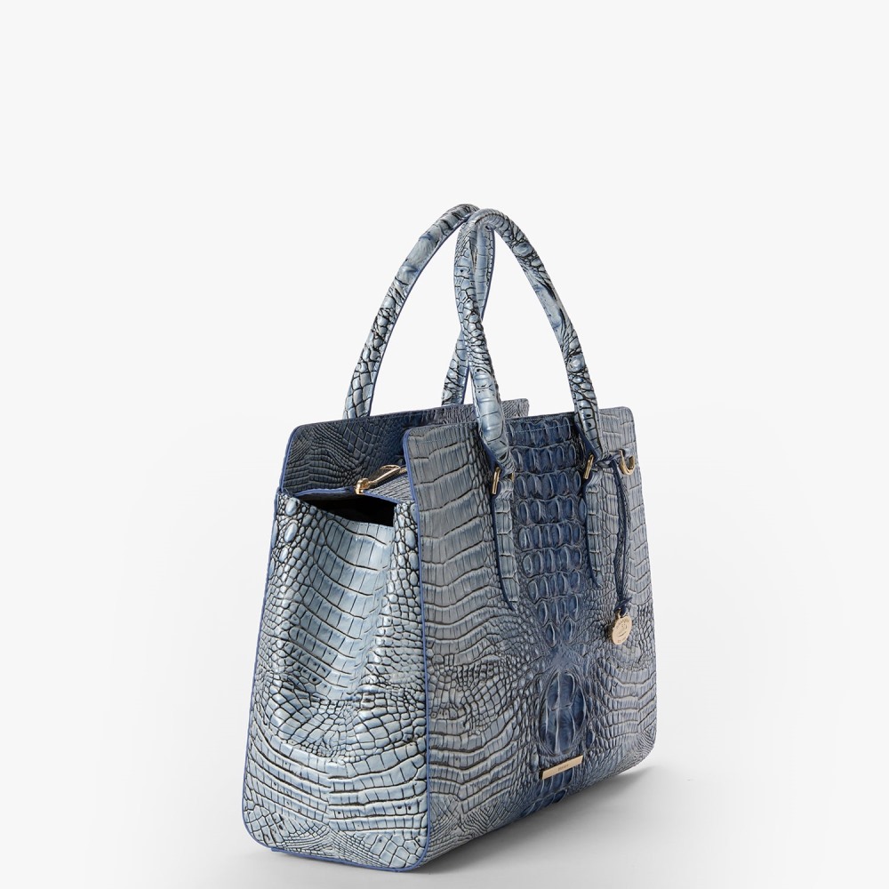 Brahmin Finley Carryall - Bellbottom Blue Ombre Melbourne