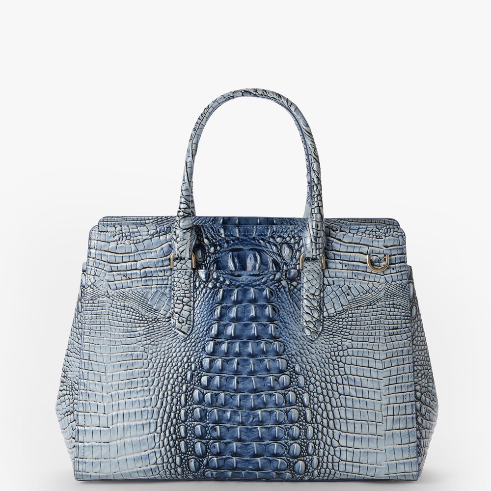 Brahmin Finley Carryall - Bellbottom Blue Ombre Melbourne
