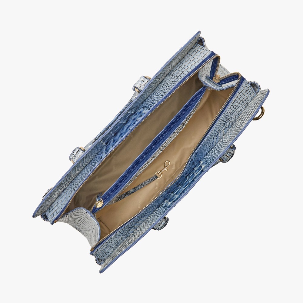 Brahmin Finley Carryall - Bellbottom Blue Ombre Melbourne