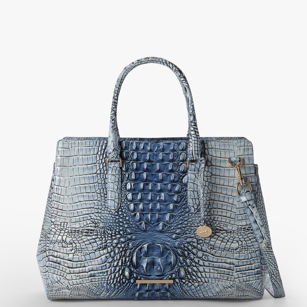 Brahmin Finley Carryall - Bellbottom Blue Ombre Melbourne