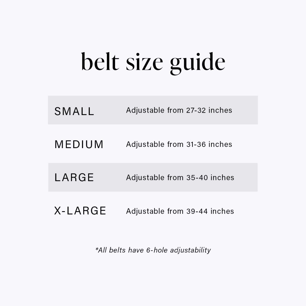 Brahmin 3/4 Wide Belt - Sea Salt White Classic Croc