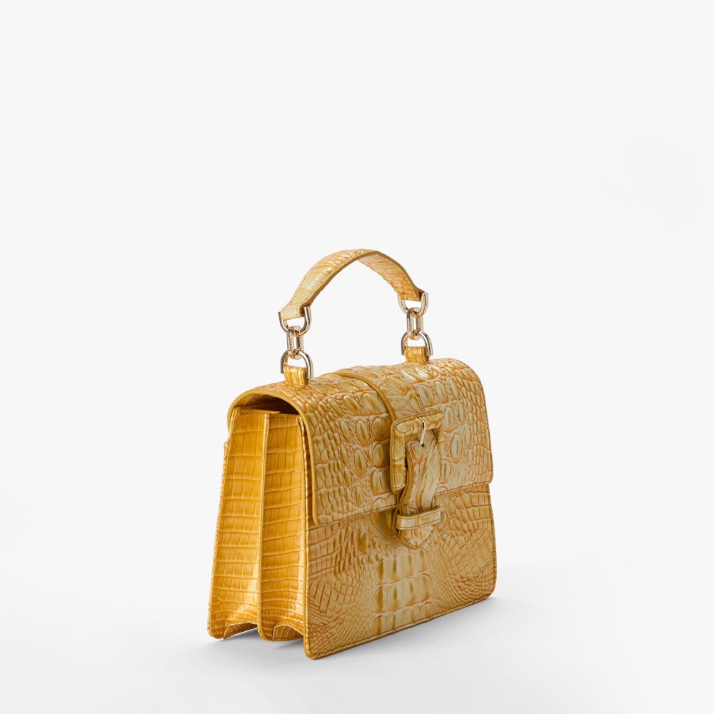 Brahmin Small Hallie - Lemon Drop Melbourne
