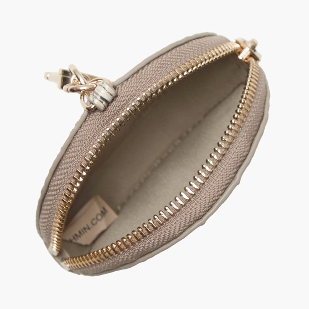Brahmin Circle Coin Purse - Timeless Taupe Ombre Melbourne