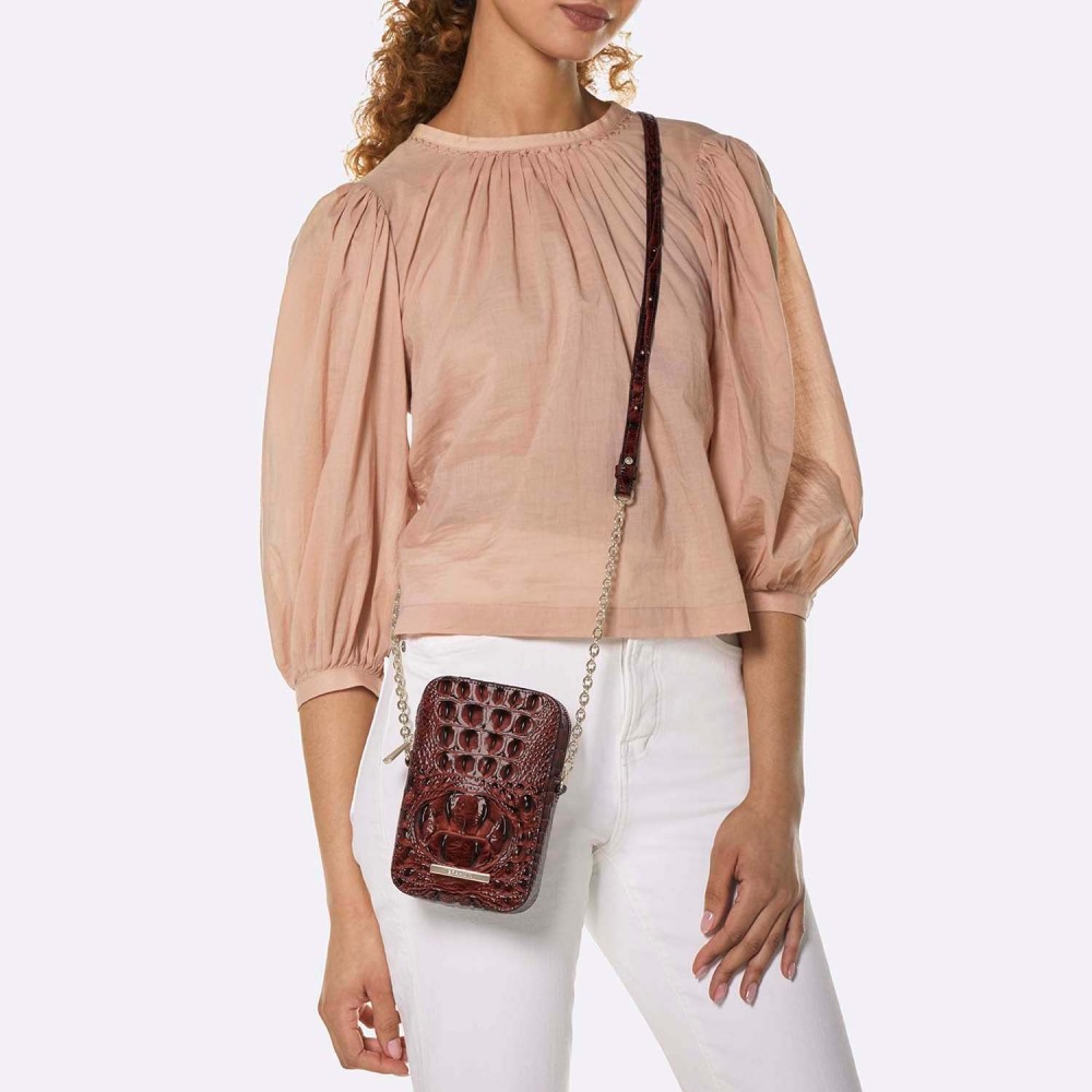 Brahmin Cassia Leather Satchel - Anchor Melbourne