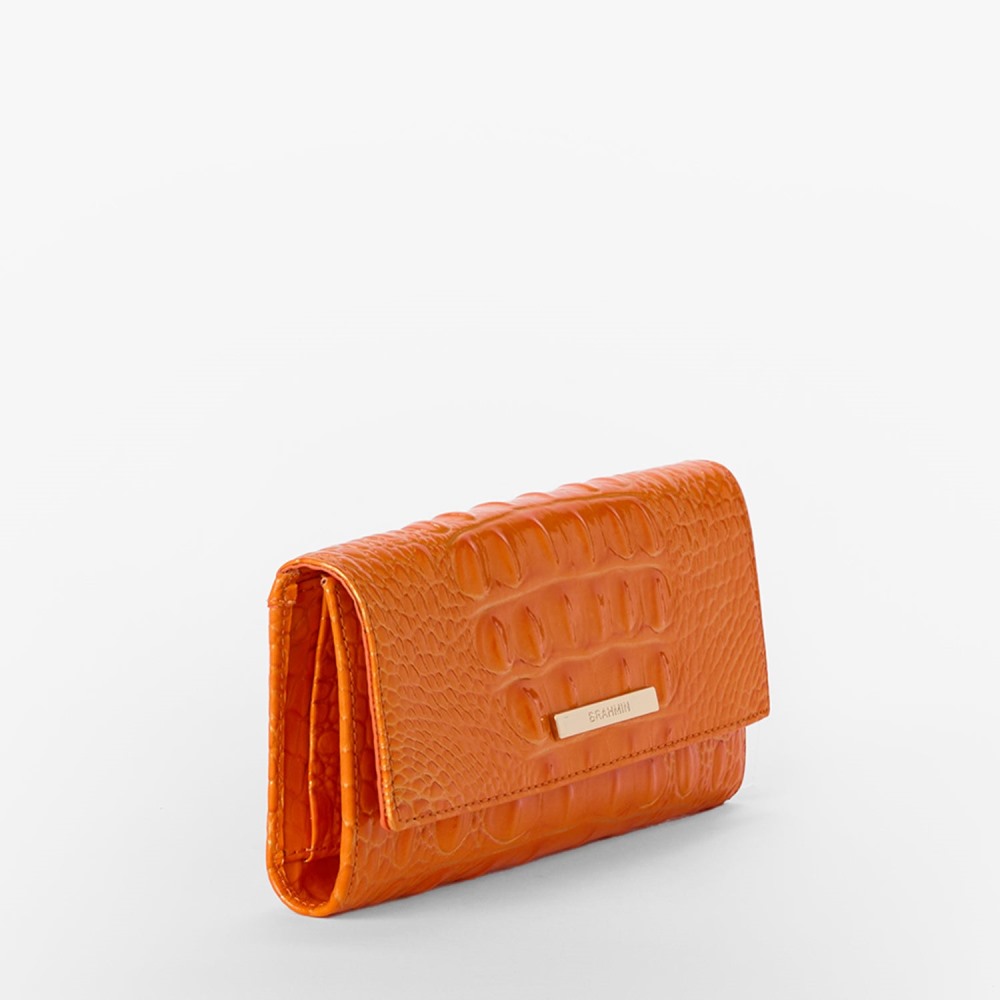 Brahmin Cordelia Wallet - Mango Orange Melbourne