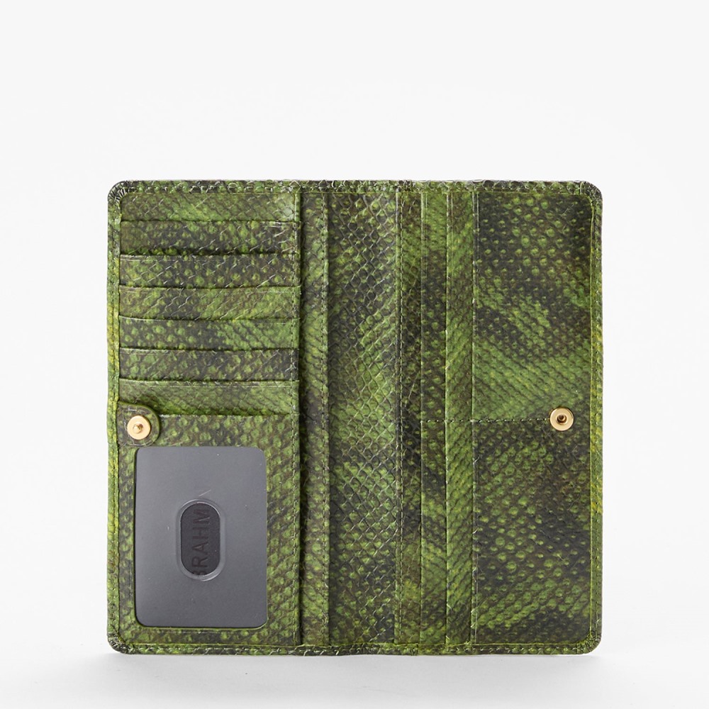 Brahmin Ady Leather Wallet - Fern Cassatt