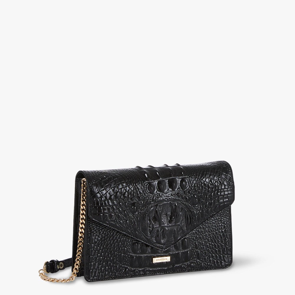 Brahmin Wendy Leather Tote - Black Melbourne