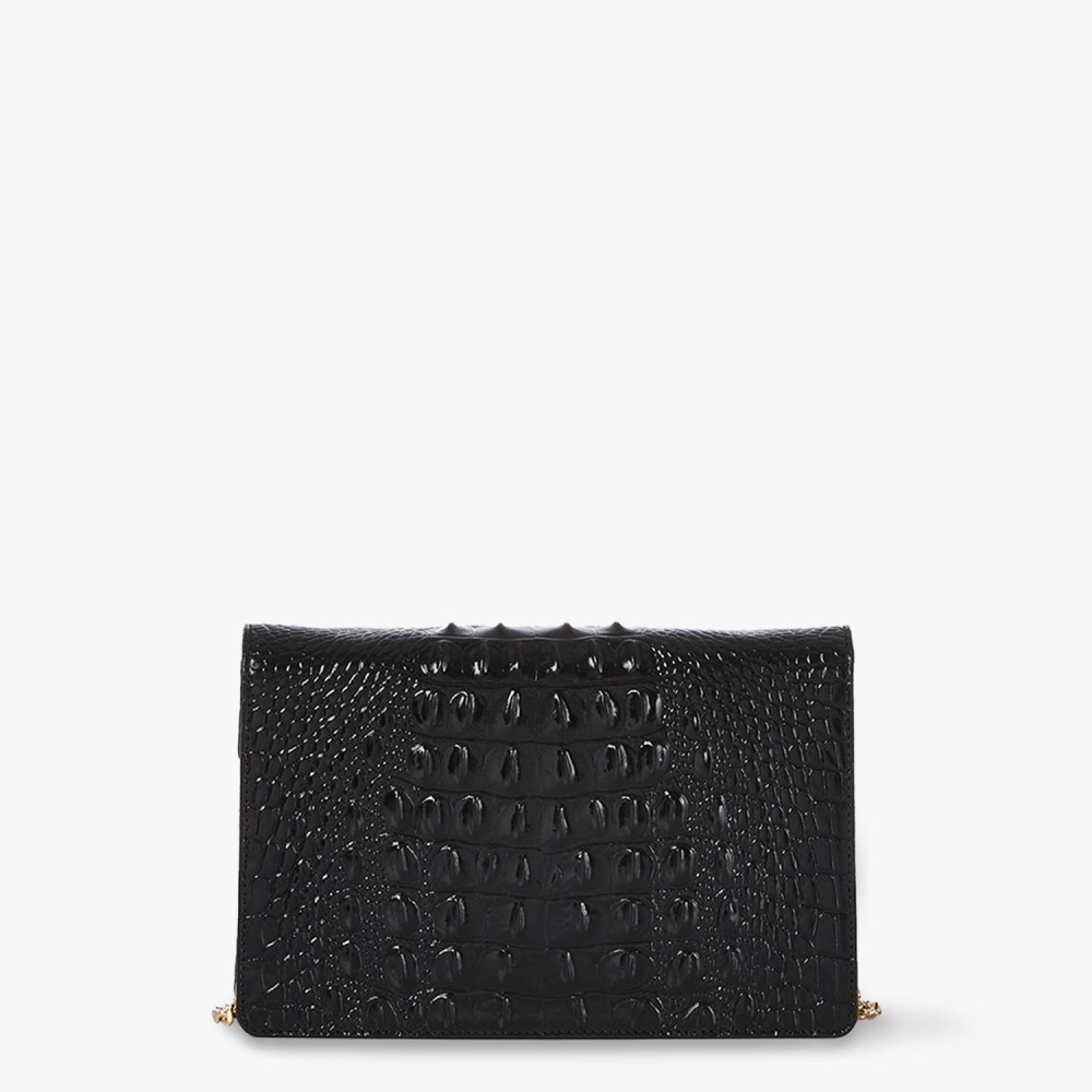 Brahmin Wendy Leather Tote - Black Melbourne