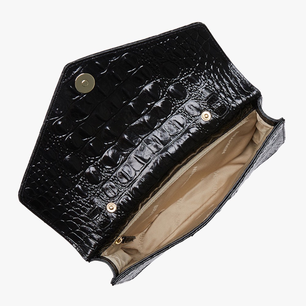 Brahmin Wendy Leather Tote - Black Melbourne