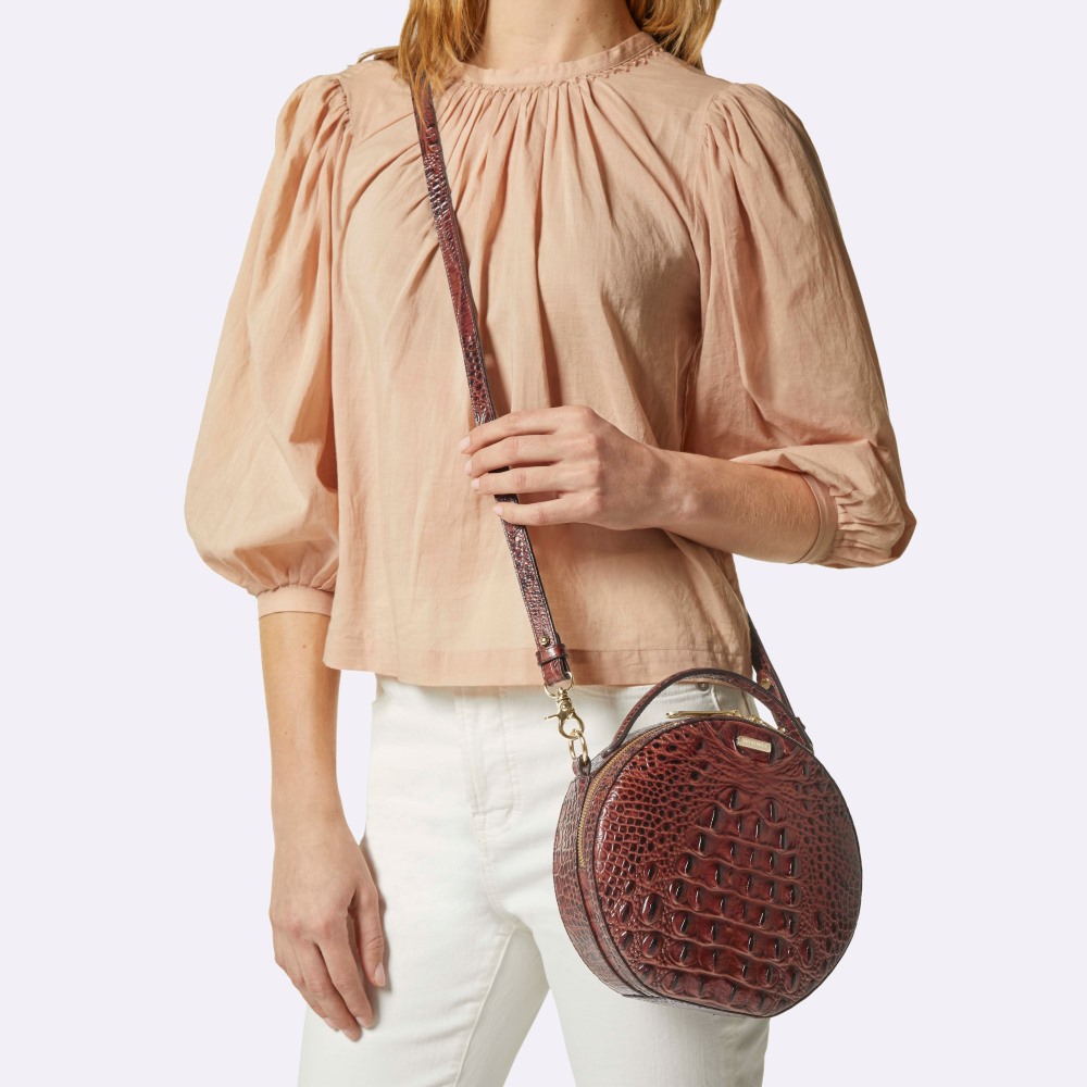 Brahmin Lane Leather Crossbody - Extravaganza Melbourne