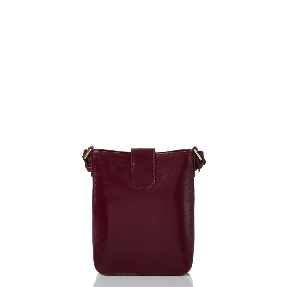 Brahmin Marley Leather Crossbody - Tart Topsail