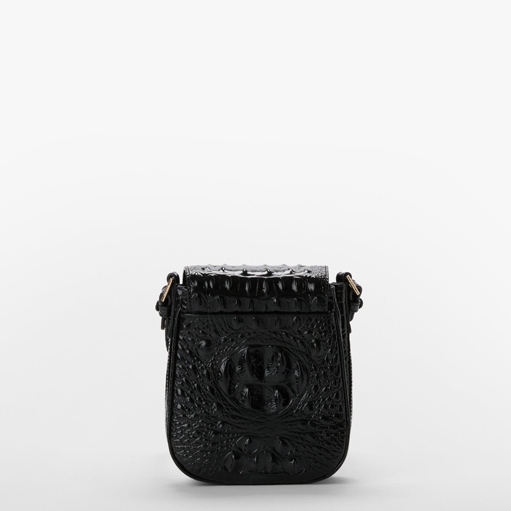 Brahmin Everlee Crossbody - Black Melbourne