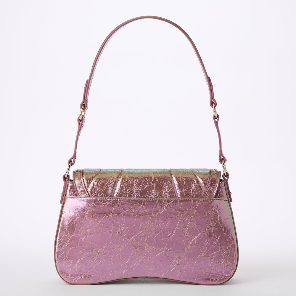 Brahmin Nerida Leather Shoulder Bag - Rose Gold Alectrona
