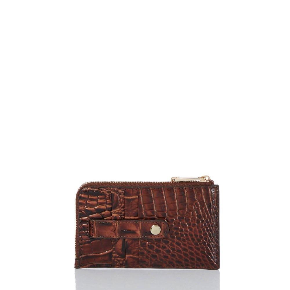 Brahmin Lennon Leather Wallet - Pecan Melbourne
