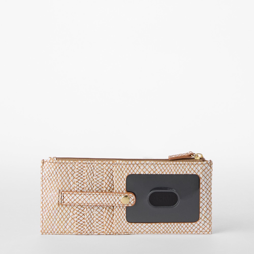 Brahmin Credit Card Wallet - Tiramisu Melbourne FL