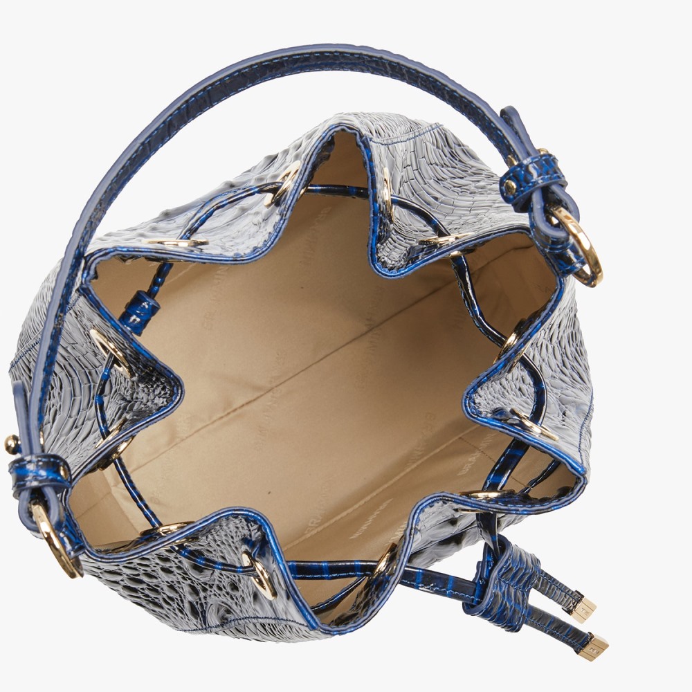 Brahmin Melinda Leather Bucket Bag - Anchor