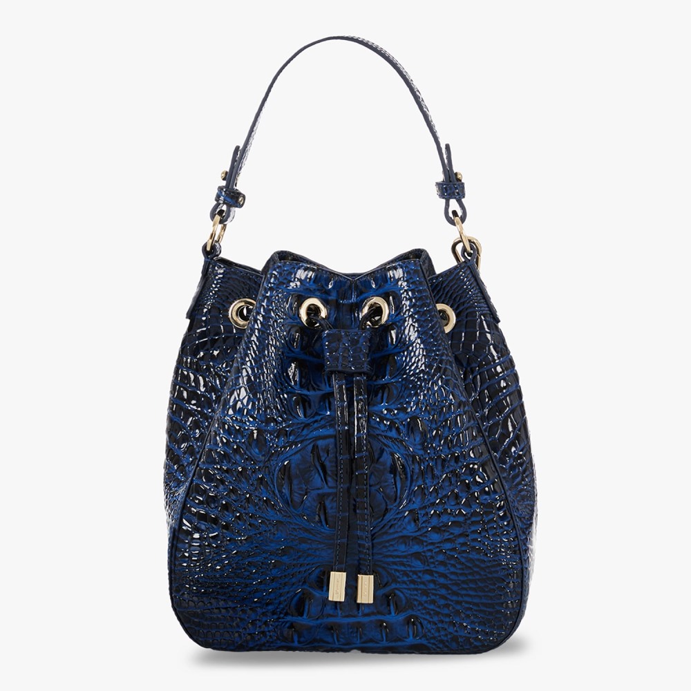 Brahmin Melinda Leather Bucket Bag - Anchor