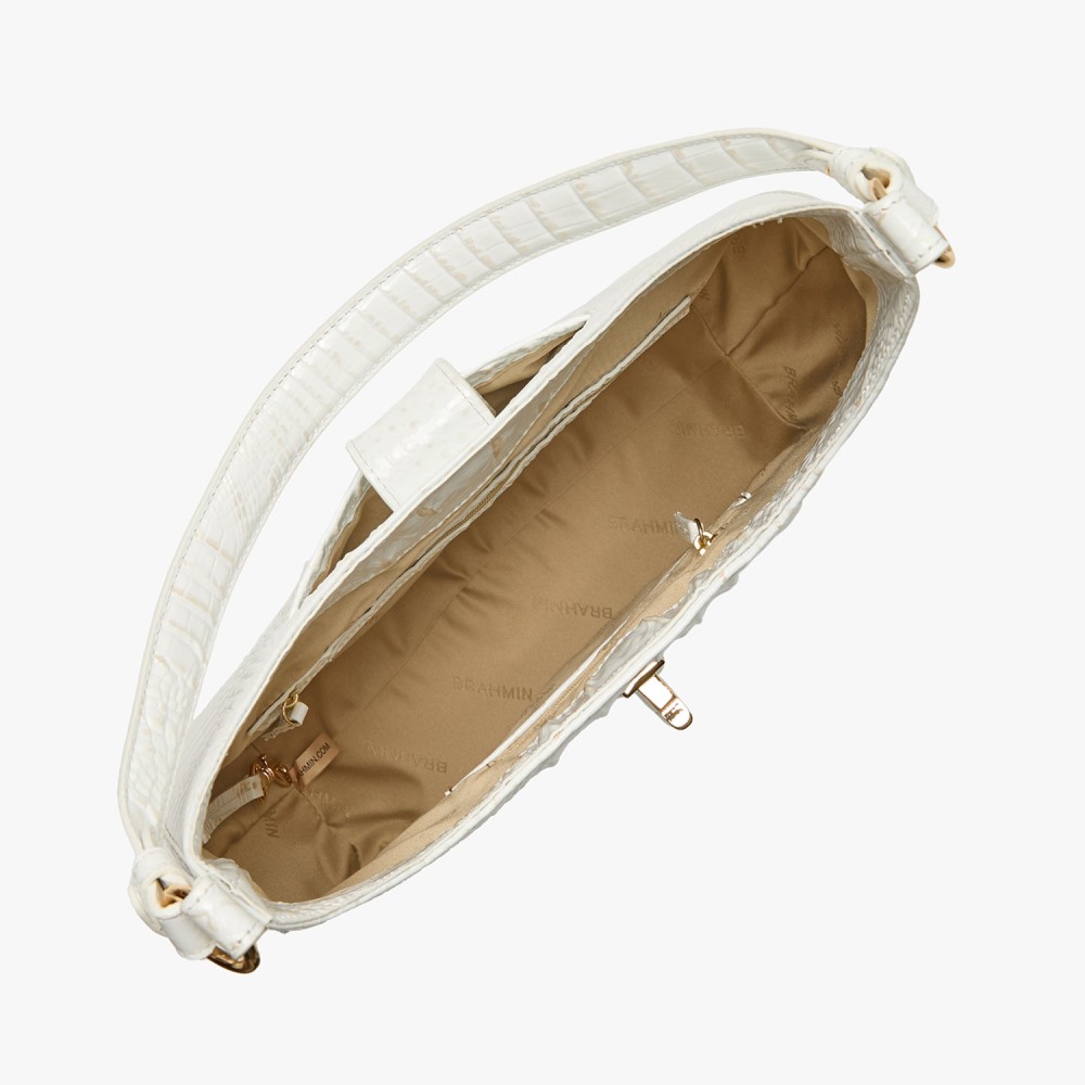 Brahmin Fallon - Sea Salt White Melbourne