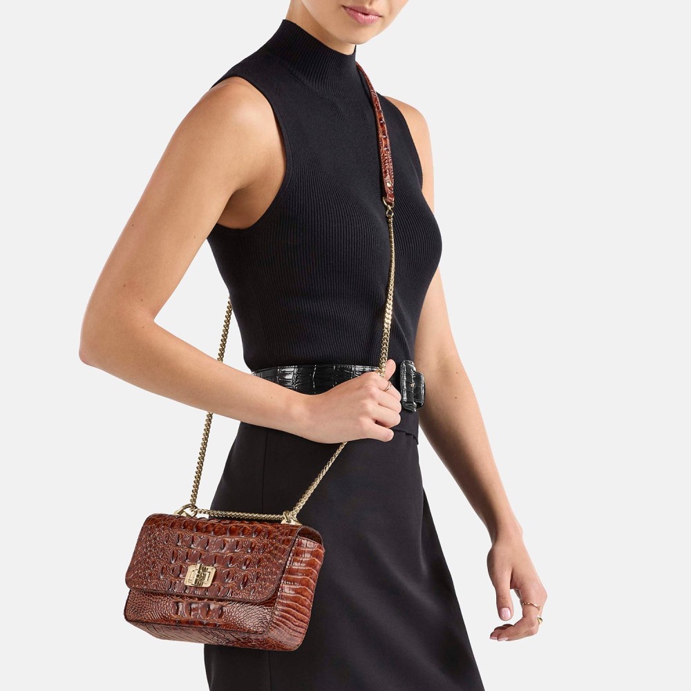 Brahmin Rosa Leather Crossbody - Embrace Ombre Melbourne