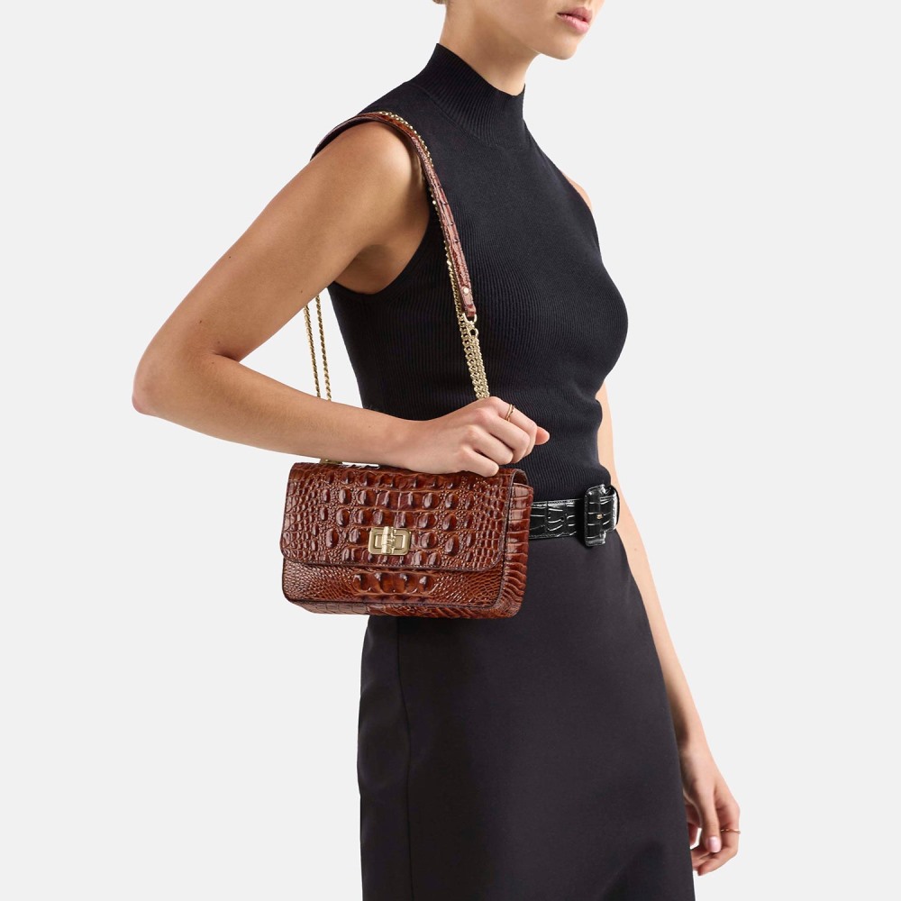 Brahmin Rosa Leather Crossbody - Embrace Ombre Melbourne