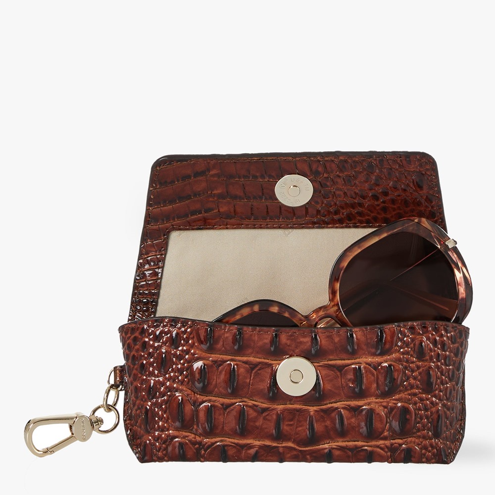 Brahmin Elora Leather Eyeglass Case - Carnation Melbourne
