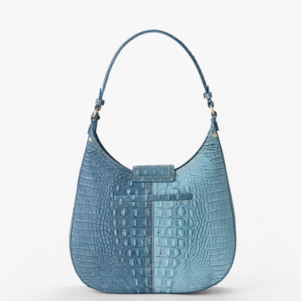 Brahmin Fallon - Denim Secour